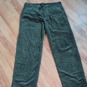Stylish Olive Corduroy Trousers for Men
